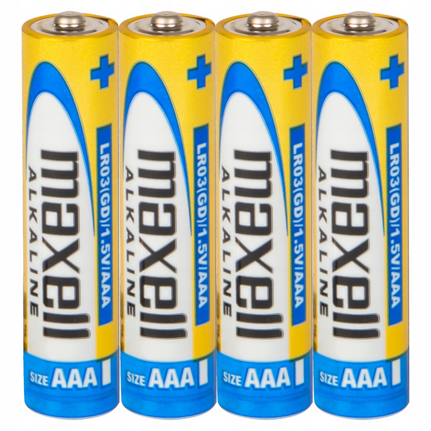 Alkalické baterie Maxell Aaa R3 4x tyčinky 1,5V