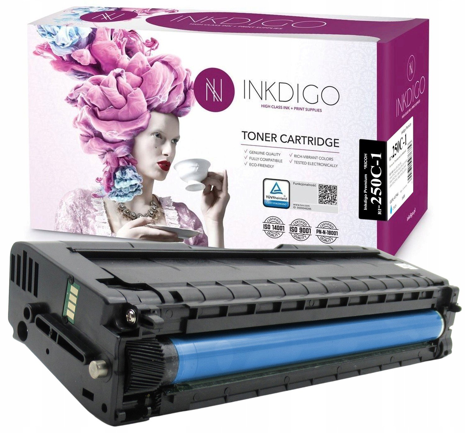 Toner 407544 náhradní pro Ricoh Aficio Spc 250 260