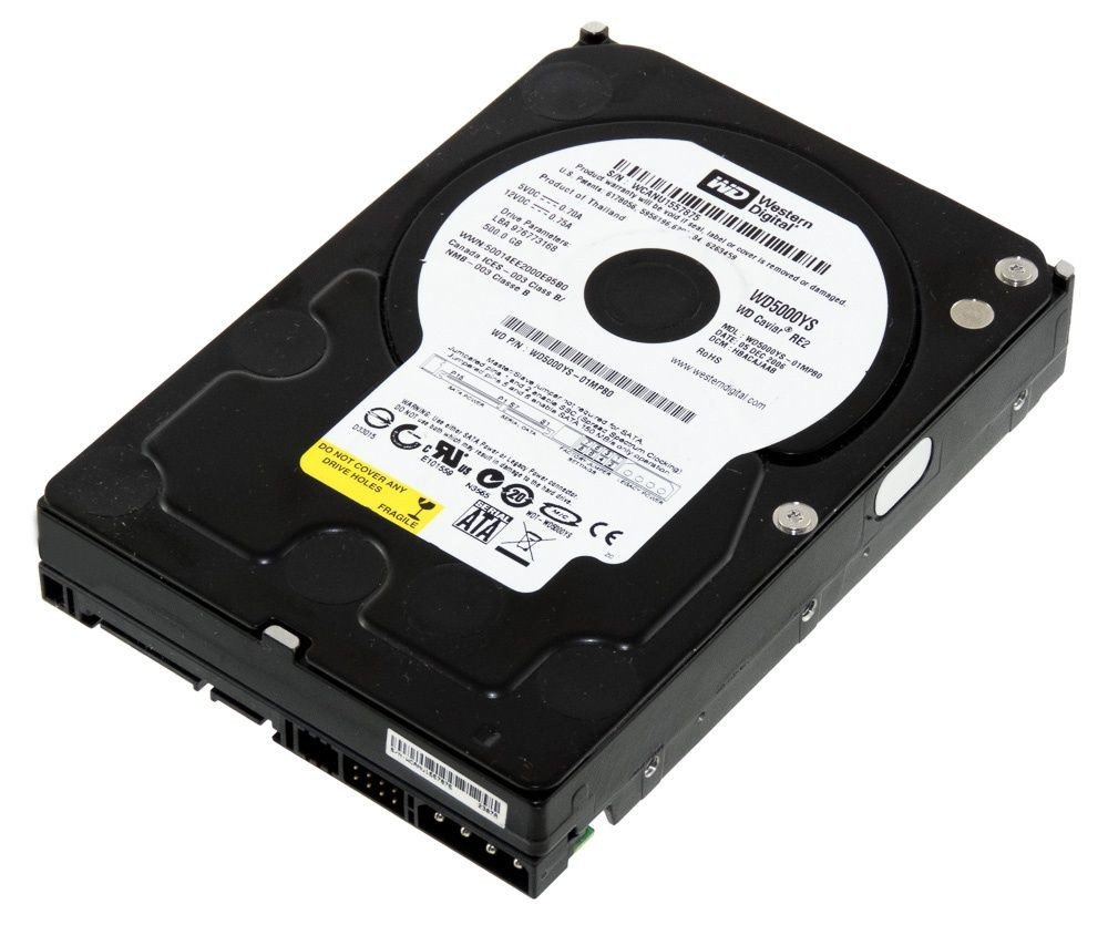 Western Digital WD5000YS 500GB 7.2k Sata-ii 3.5''