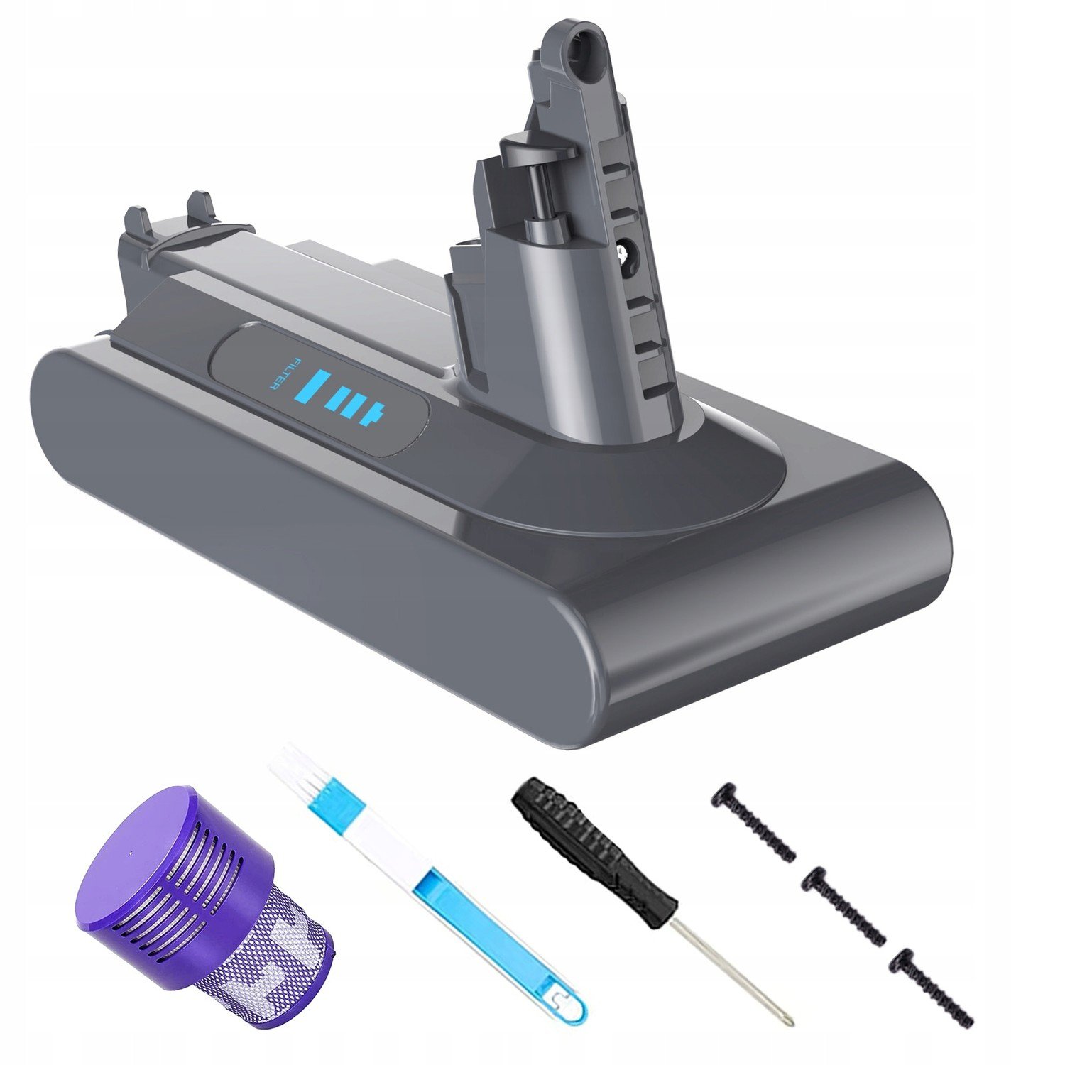 25.2V 3.8Ah Li-ion dobíjecí baterie pro Dyson V10