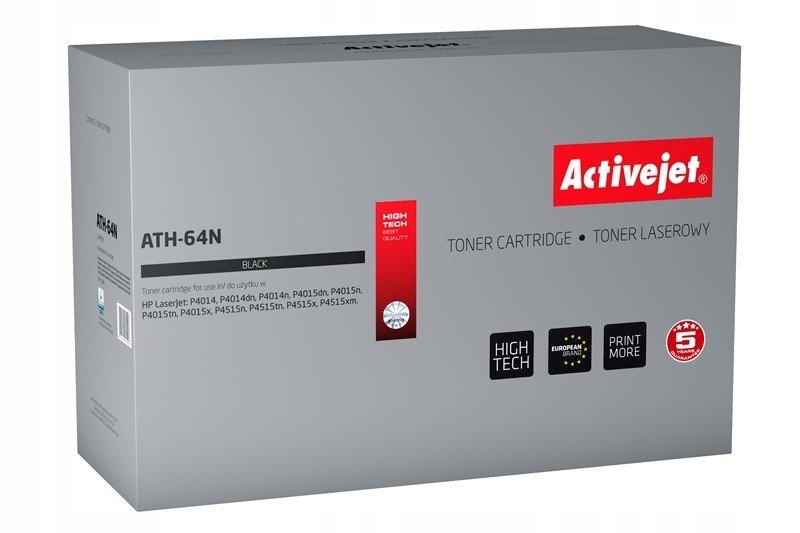 Toner Activejet náhradní Hp 64A CC364A černý