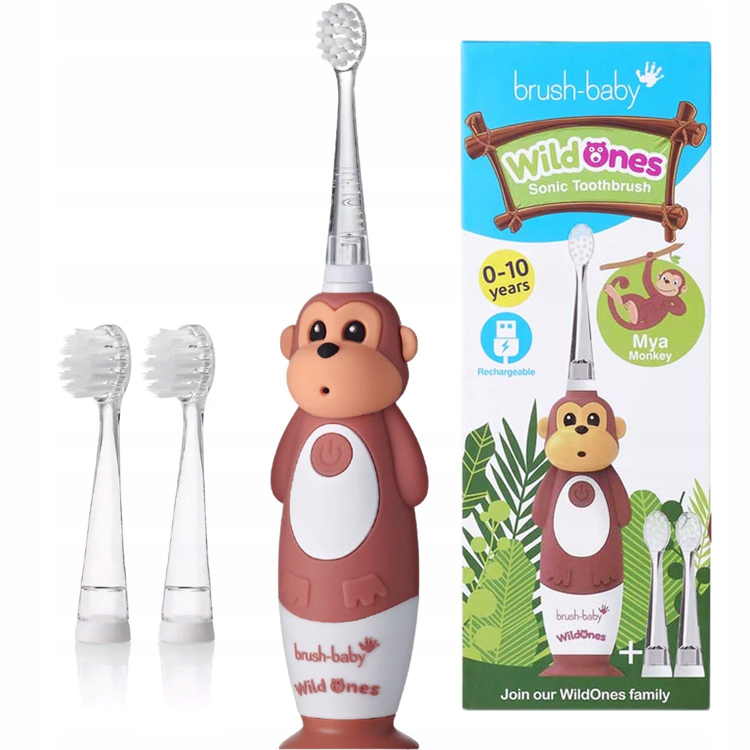 Sonický kartáček Brush Baby pro dítě 0-10rž