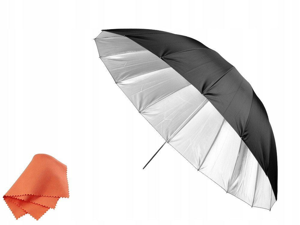 Parabolický deštník FreePower 16K 150cm, stříbrný