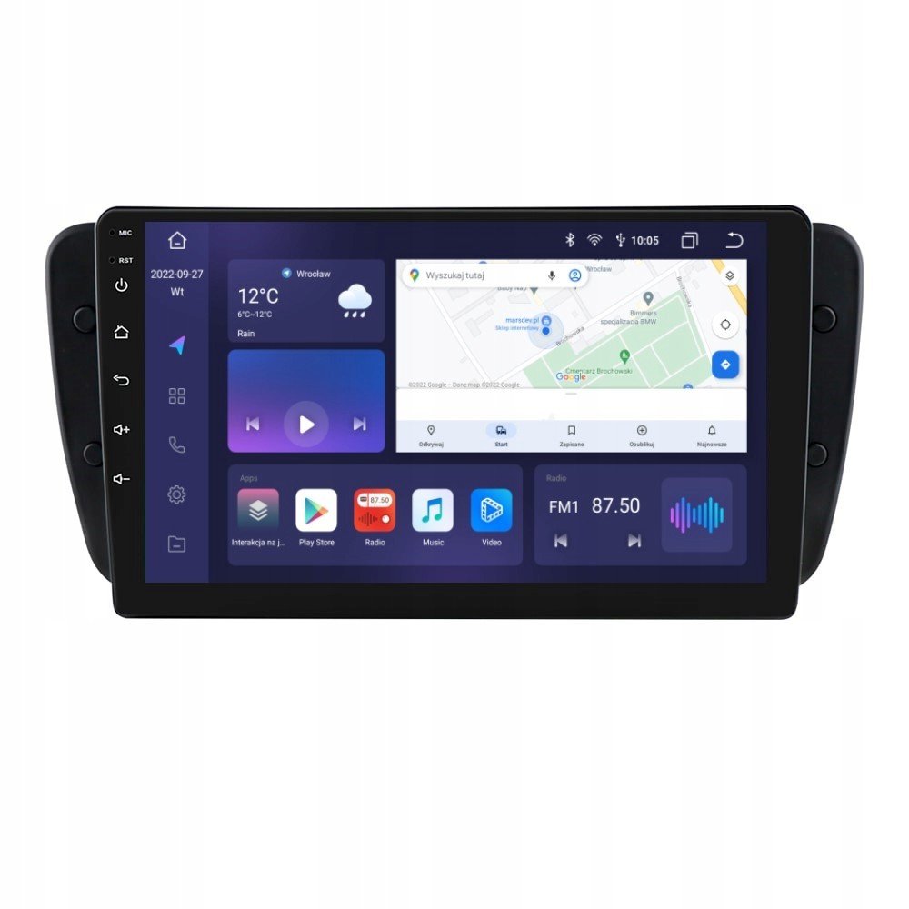 Navigace Android Seat Ibiza IV 6/128 Dsp Carplay