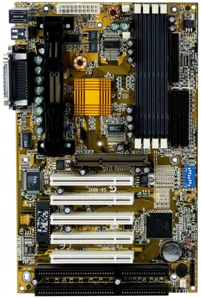 Základní Deska Gigabyte GA-6BXE SLOT1 Sdram Isa Pci