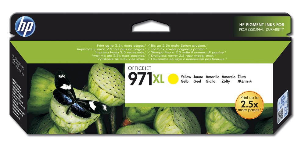Tisk Hp 971XL žlutá CN628AE