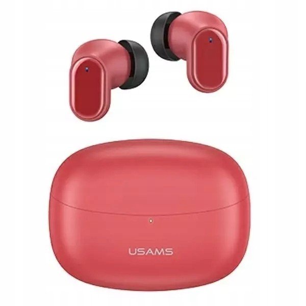 Tws sluchátka Usams Bh series Bluetooth 5.1 červená