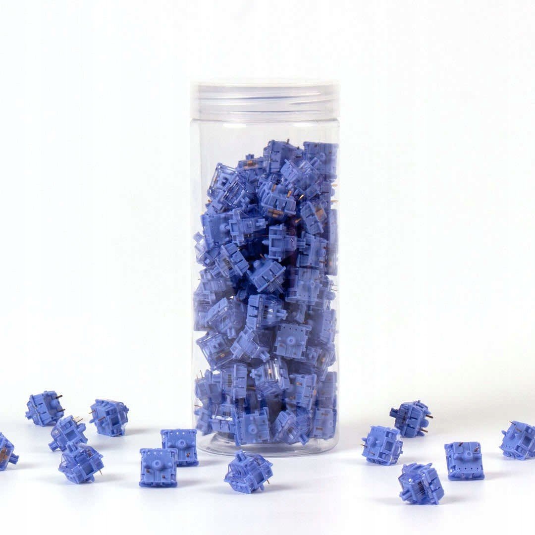 Gateron Cj Switch Přepínače Světle modrá 110 ks