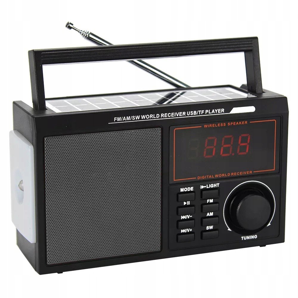 Přenosné Kuchyňské Rádio Retro Fm Bluetooth Usb Sd