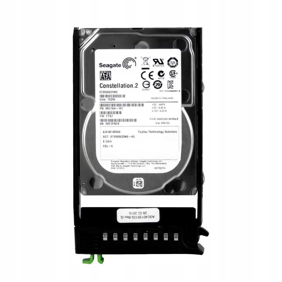 Fujitsu A3C40145506 500GB 7.2K 64MB Sata III 2.5''