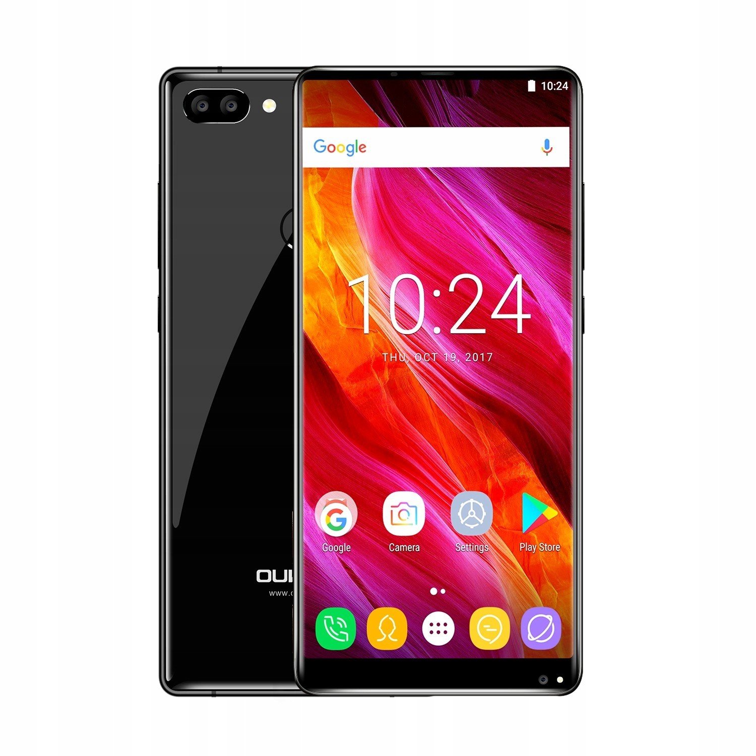 Oukitel Mix 2 6/64GB, smartphone, černý