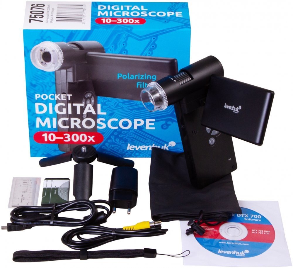 Digitální mikroskop Levenhuk Dtx 700 Mobi