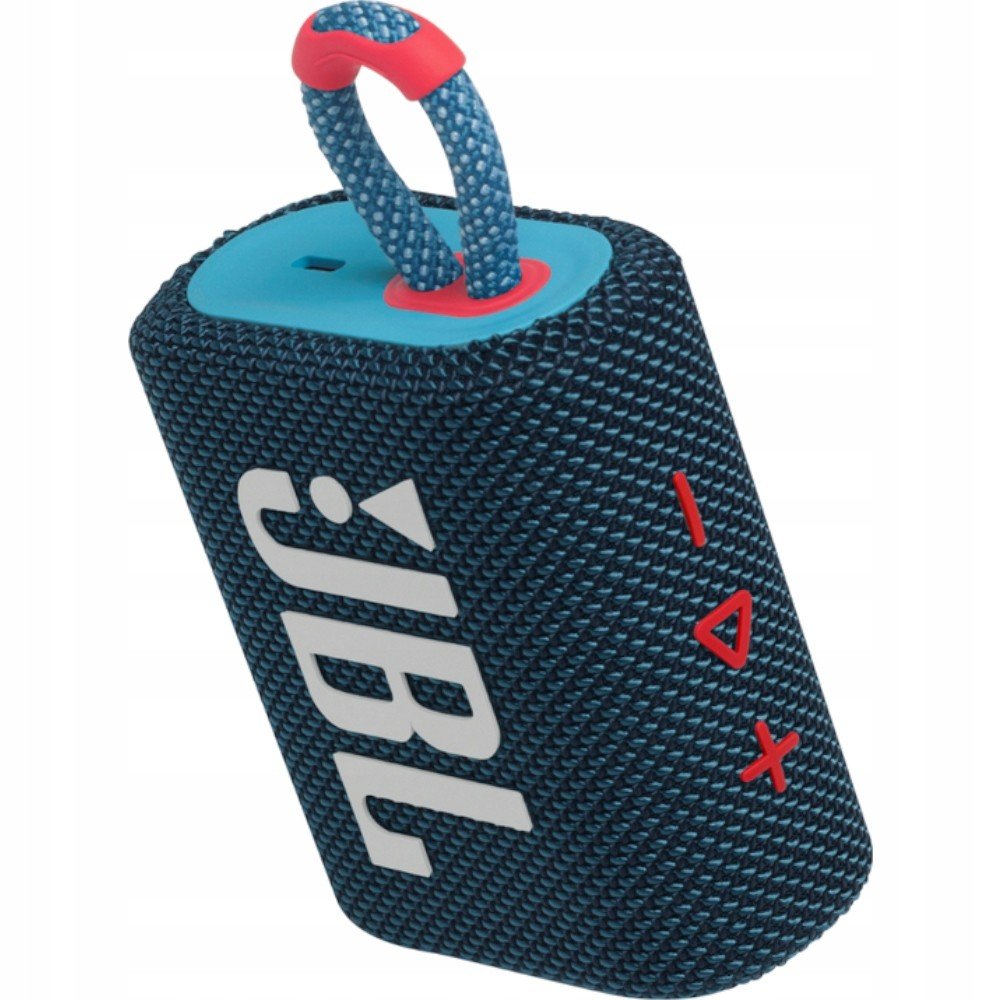 Jbl Go 3, modrá/růžová