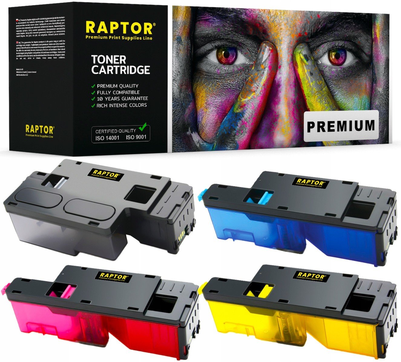 4x Toner Do Xerox Phaser 6000 Wc 6015 6015VN Cmyk