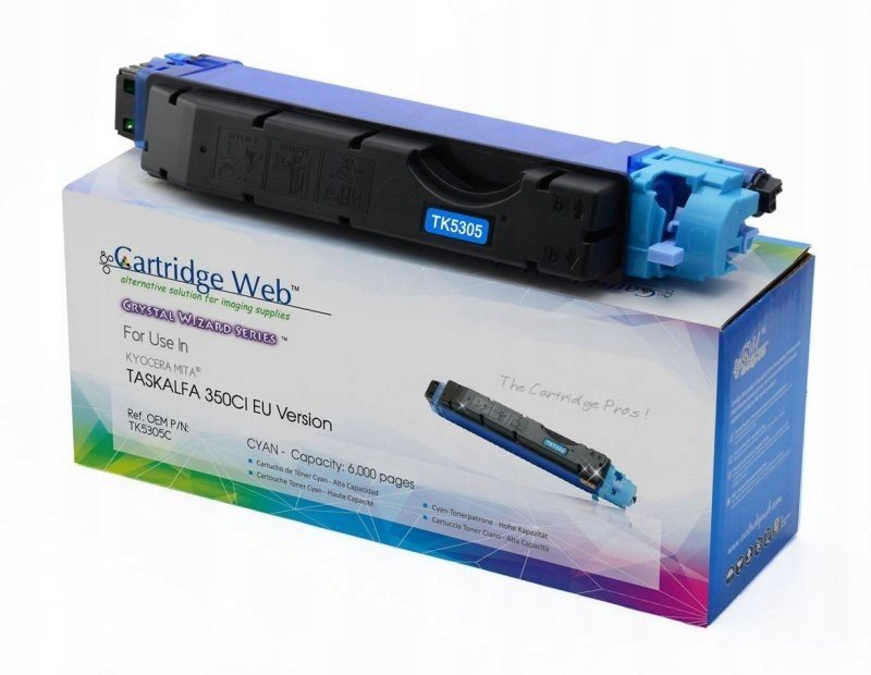 Toner Cartridge Web Cyan Kyocera TK5305 náhradní