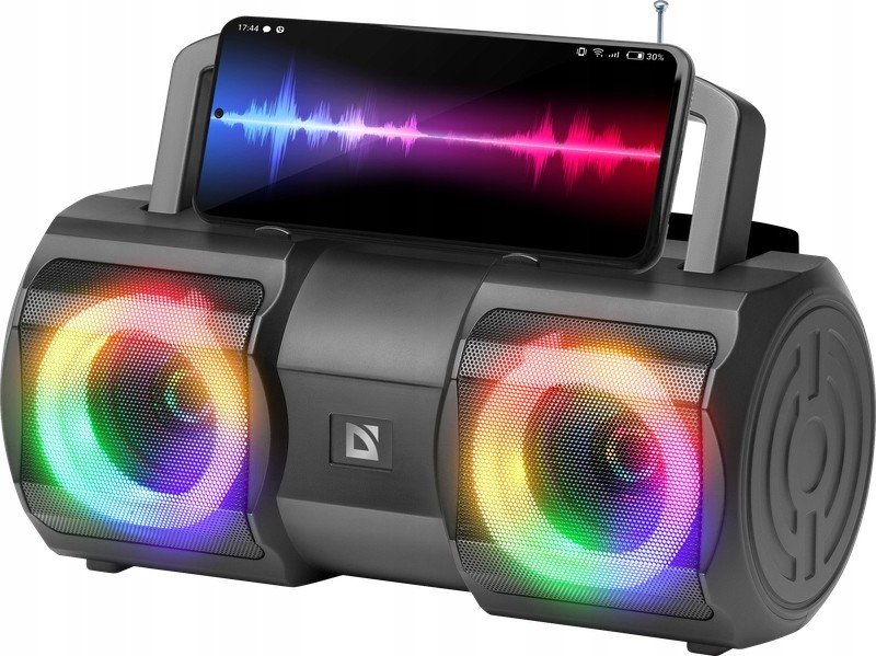 Rádio Přenosné Bluetooth reproduktor Dobíjecí Led