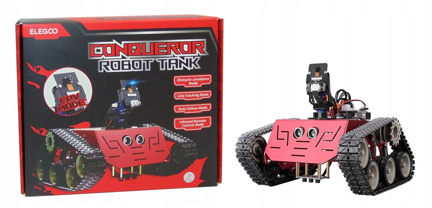 Elegoo Robot Tank Conqueror Uno R3 Arduino