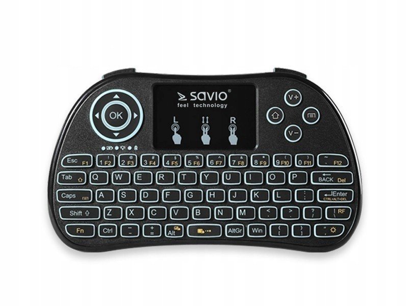 Savio Bezdrátová klávesnice Tv Box, Smart Tv,,