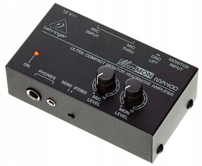 Sluchátkový zesilovač Behringer MA400