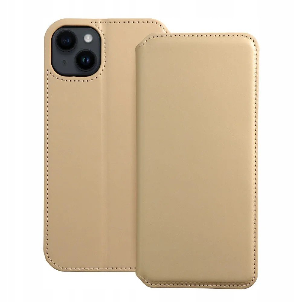 Pouzdro Dual Pocket pro Iphone 14 Plus zlaté