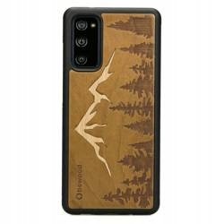 Dřevěné Pouzdro Na Samsung Galaxy S20 Fe Hory Case