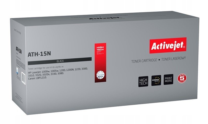 Toner Activejet náhradní Hp 15A C7115A Canon EP25