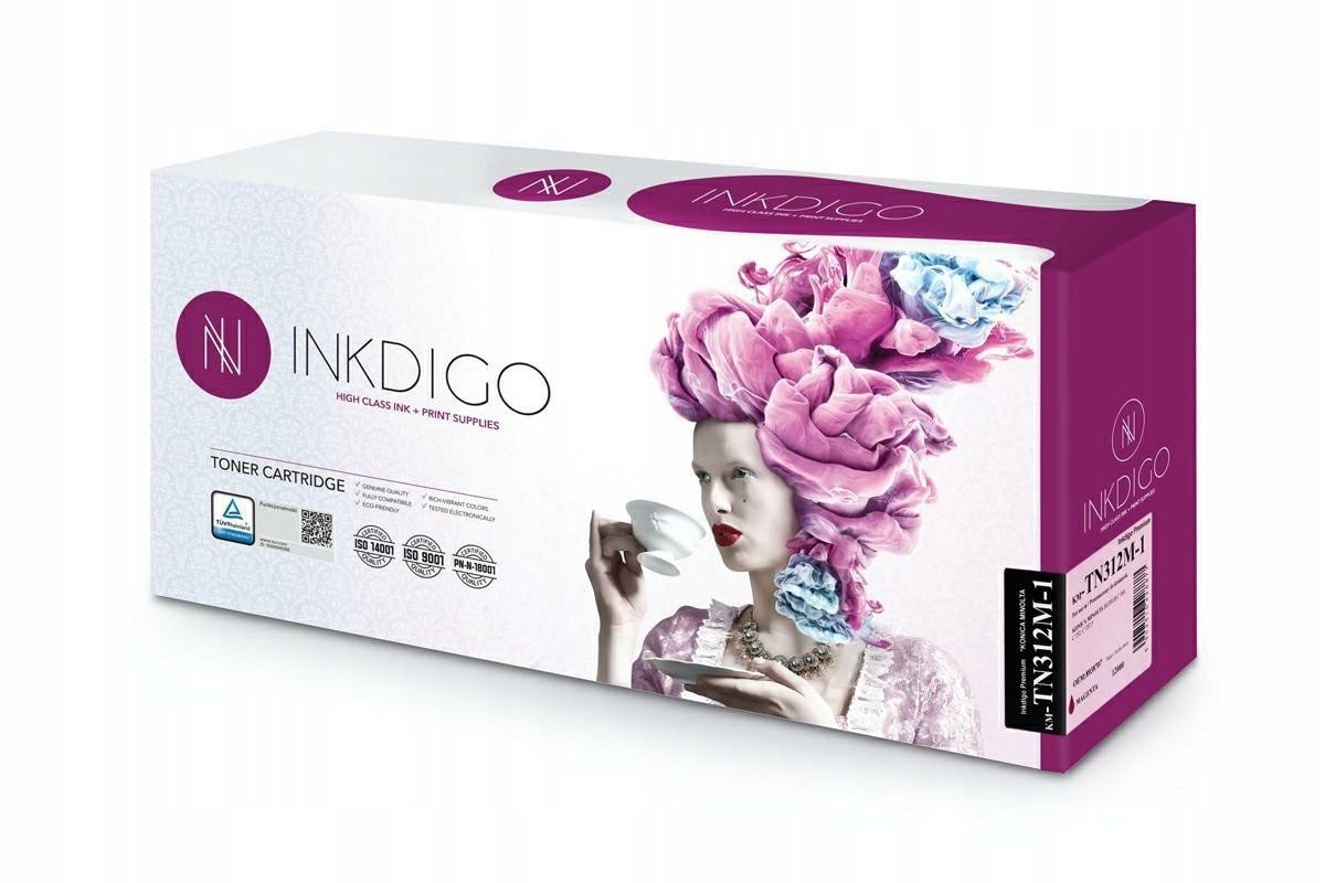 Toner Inkdigo pro Minolta Tn 312 Magenta