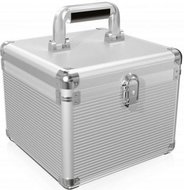 Icy Box Aluminium suitcase for 2.5'' und 3.5'' HDDs, Silver