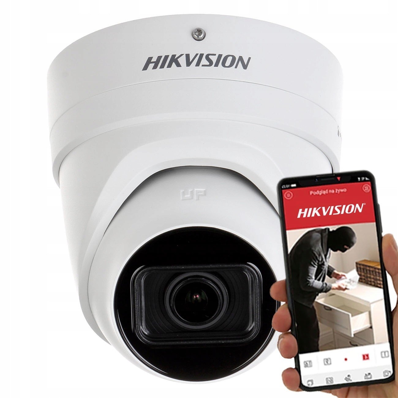 Kamera odolná proti vandalismu Hikvision MotoZoom Acusense