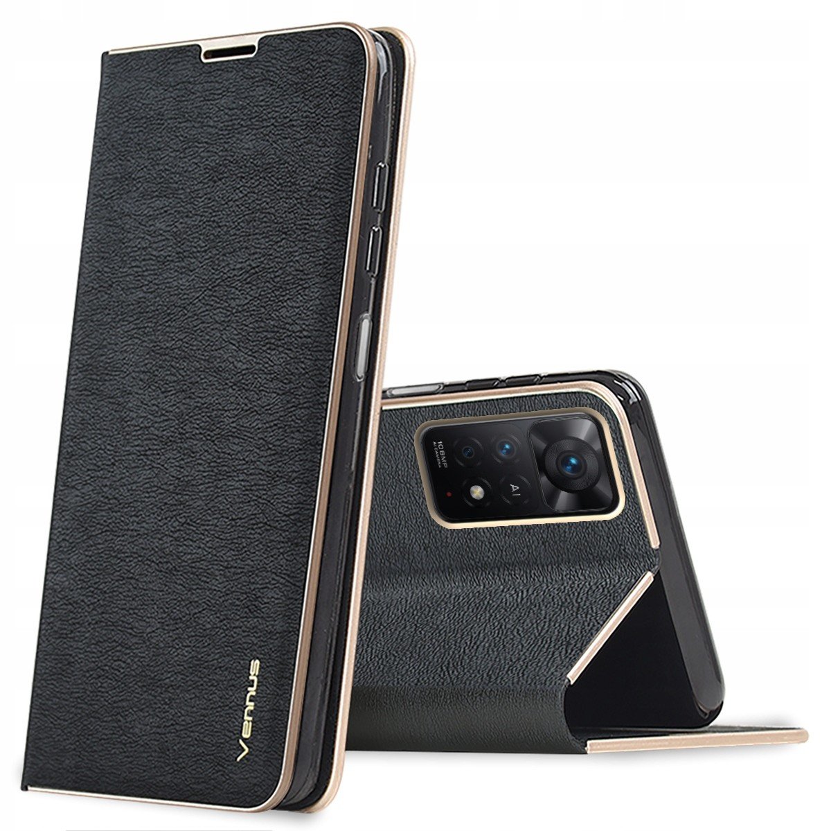 Pouzdro pro Xiaomi Redmi Note 11 Pro Case Magnet Sklo