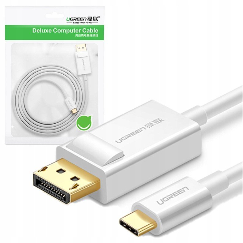 Ugreen Usb-c Adaptérový Kabel Pro 4K Displayport 1,5M