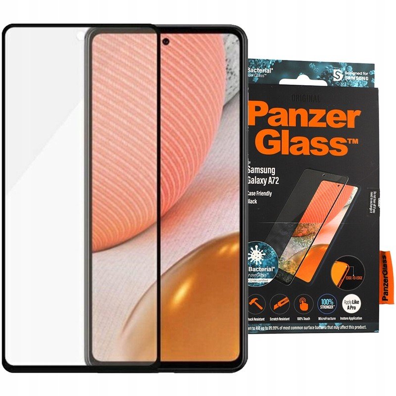 Sklo PanzerGlass E2E Microfracture pro Sam A72 A72