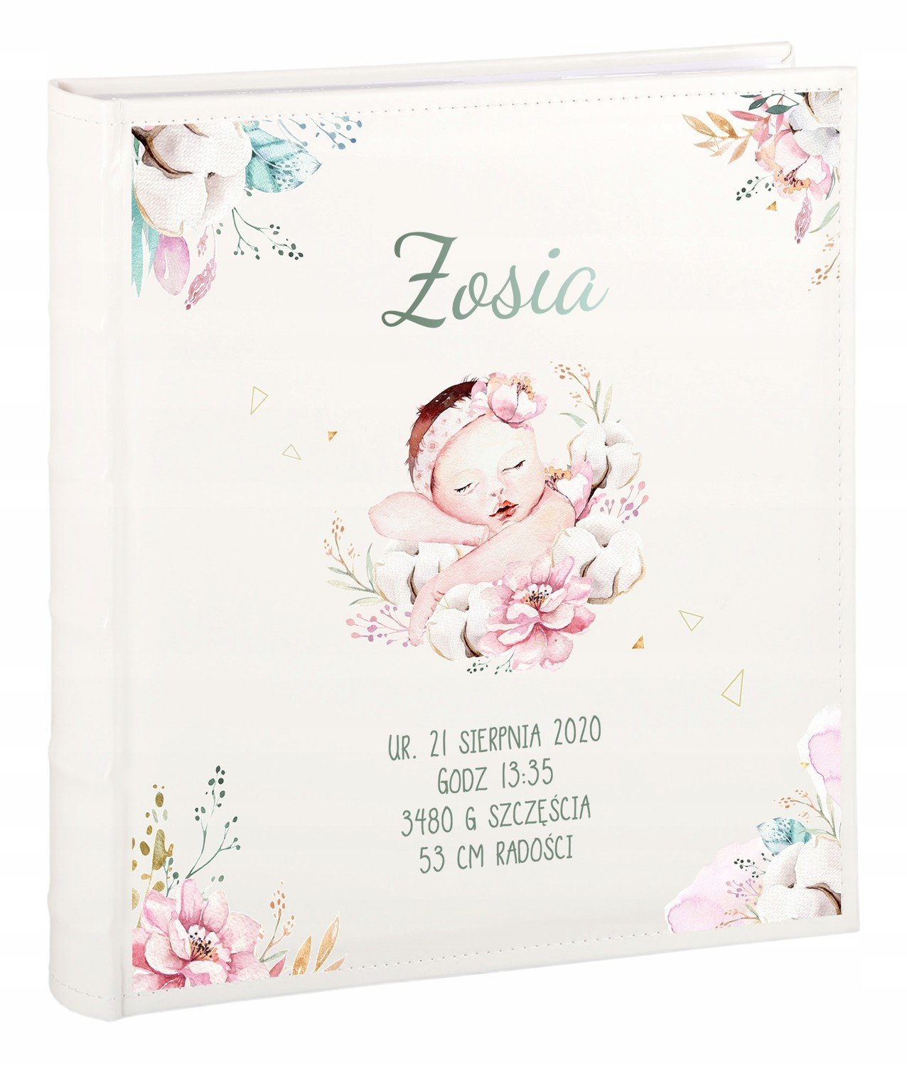 Album Dětská křtitelnice Metrika 100 str Váš text