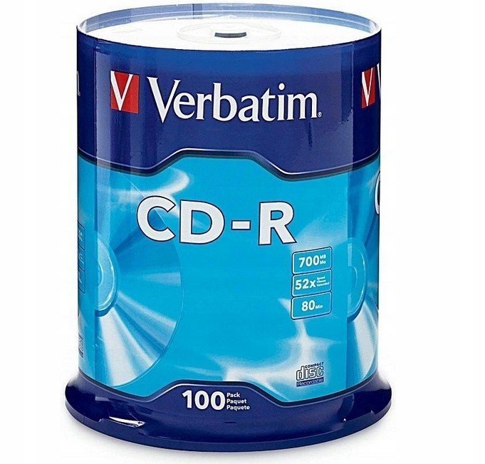 Verbatim Cd-r 700MB logo 100ks