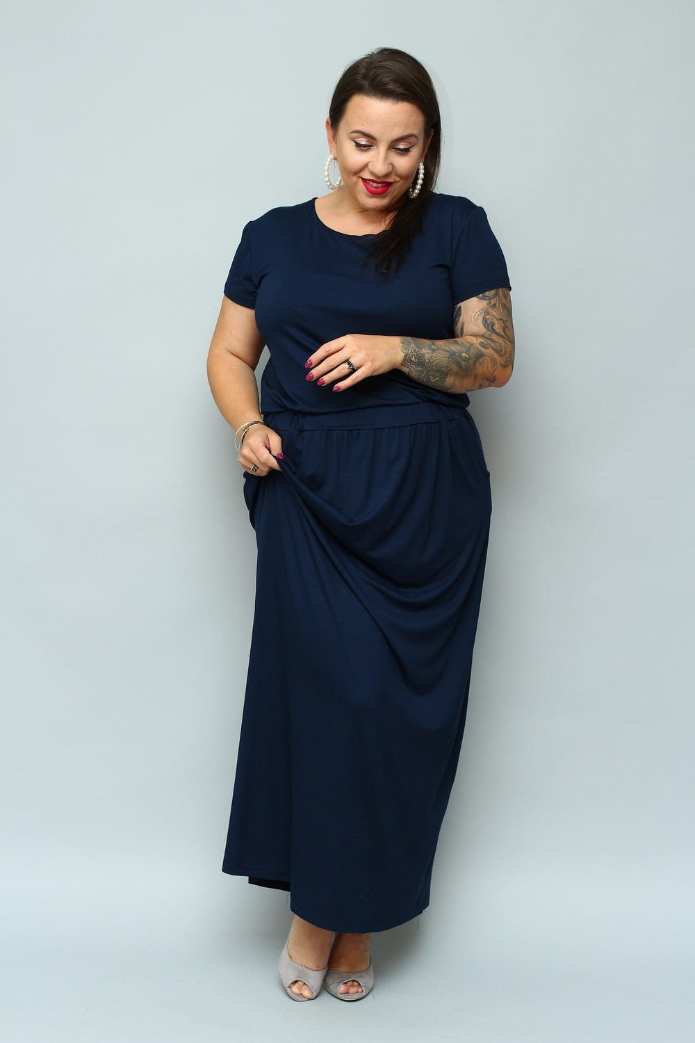 Karko Woman's Dress SA300 Navy