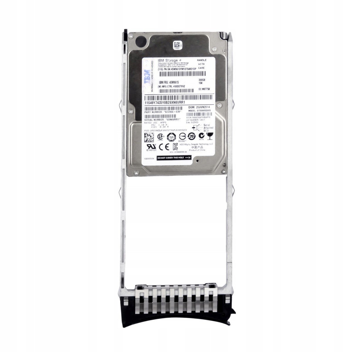 Ibm 45W9615 300GB 15K 64MB SAS-2 2.5'' ST9300553SS