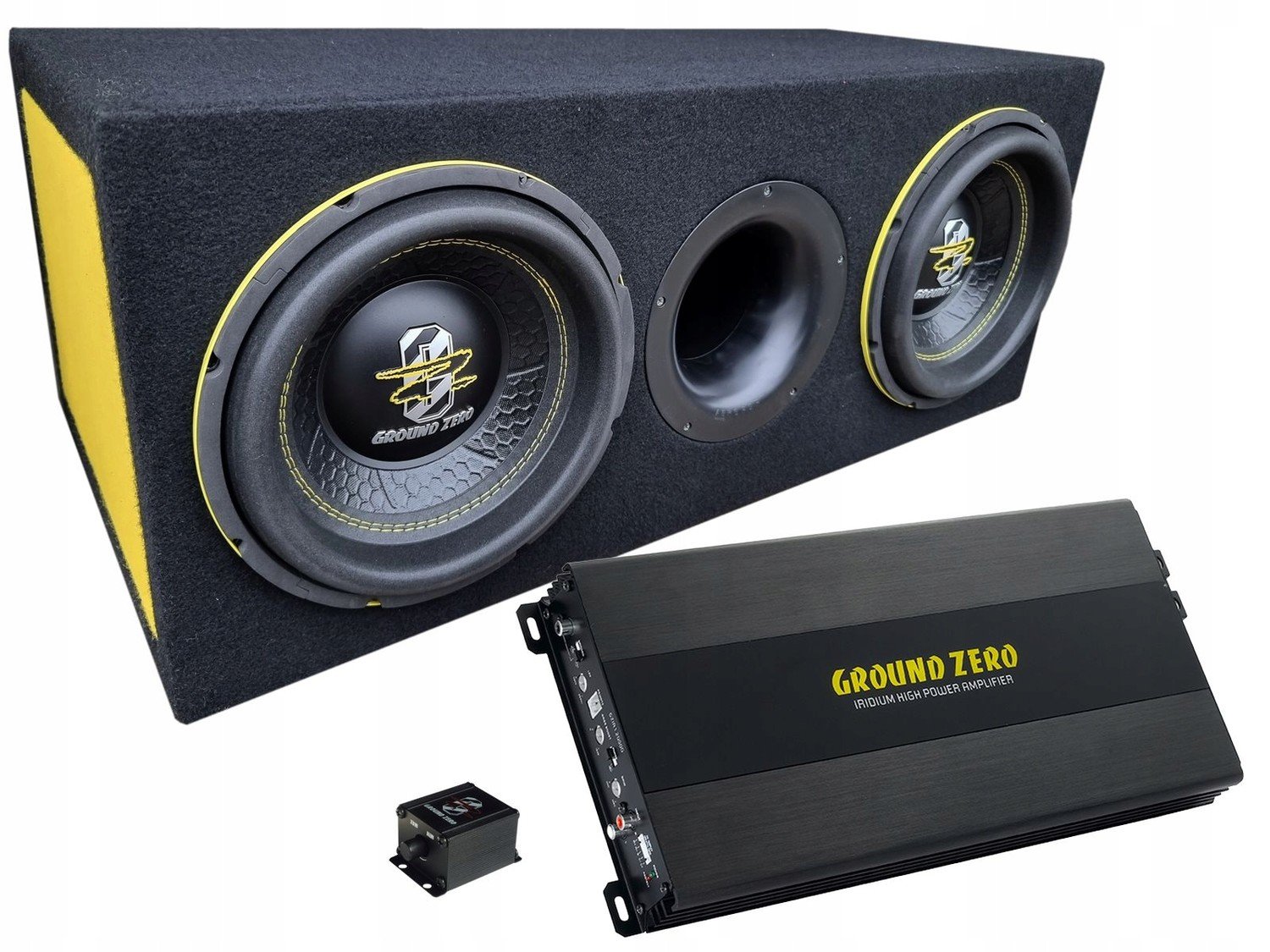 Ground Zero Gziw 10XSPL Bass Kit subwoofer