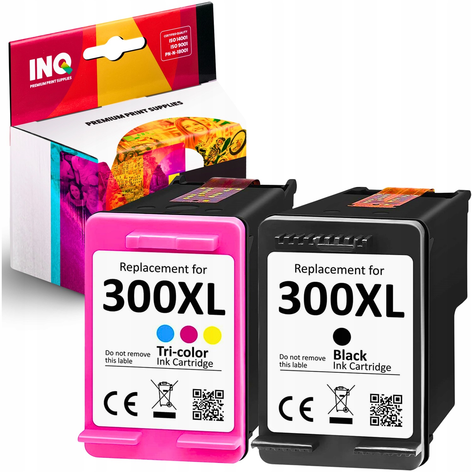 Inkoust pro Hp 300 černý a barevný XL D1660 D2560 F2480