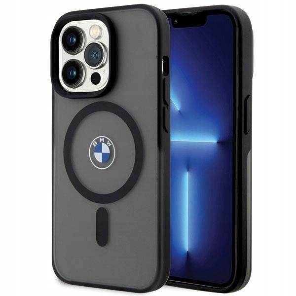 Kryt Bmw na iPhone 14 Pro Max černý MagSafe