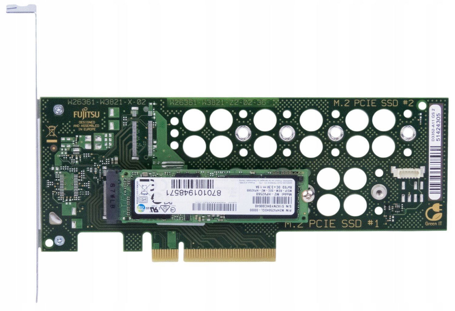 Fujitsu D3352-A11 GS2 256GB MLC Ssd MZ-HPV2560