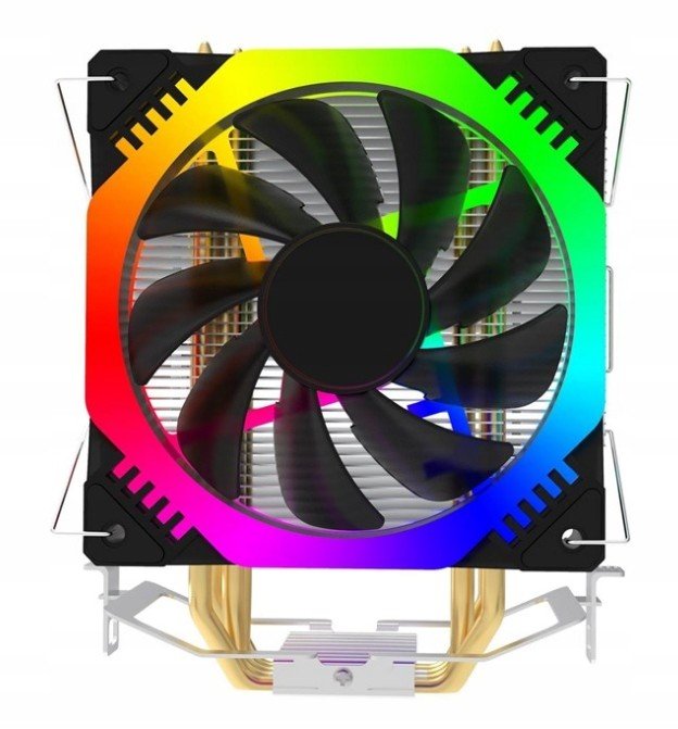 Chlazení Cpu Procesoru Ventilátor Amd Intel Rgb