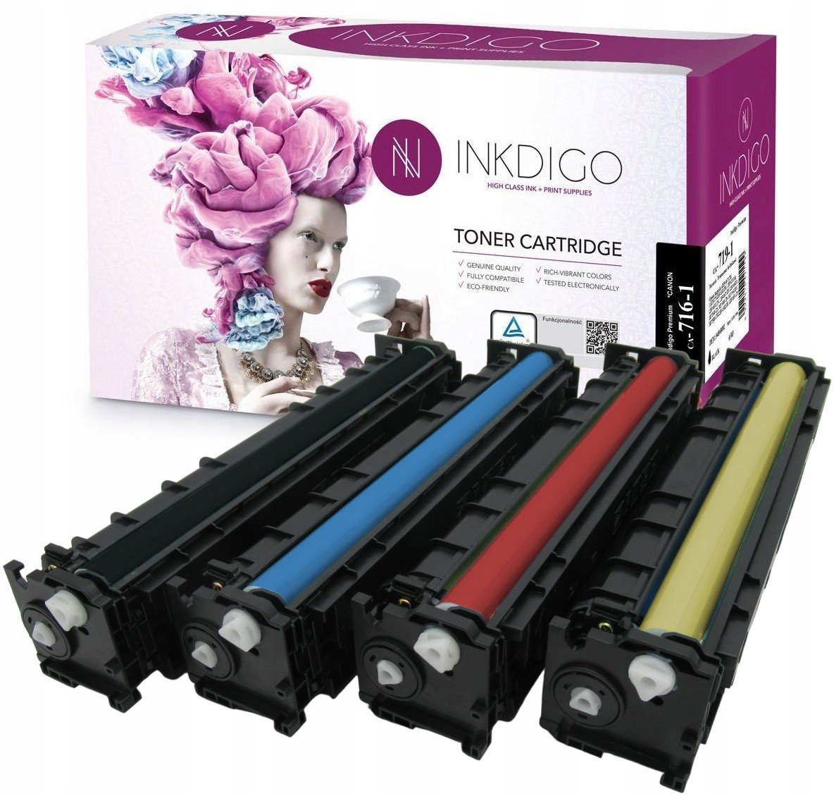 4x náhradní toner CRG-716 pro Canon MF8030 LBP5050N