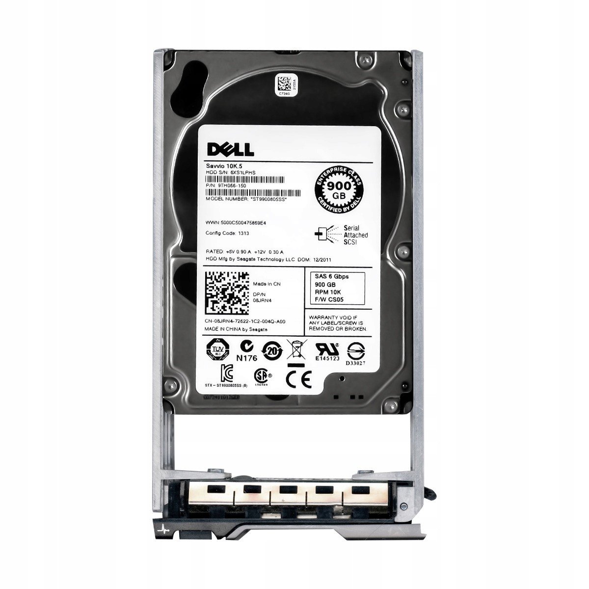 Dell 08JRN4 900GB SAS-2 10K 64MB 2.5'' ST9900805SS