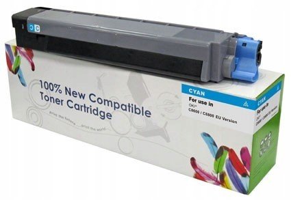 Toner Cartridge Web Cyan Oki MC860 náhradní 44059