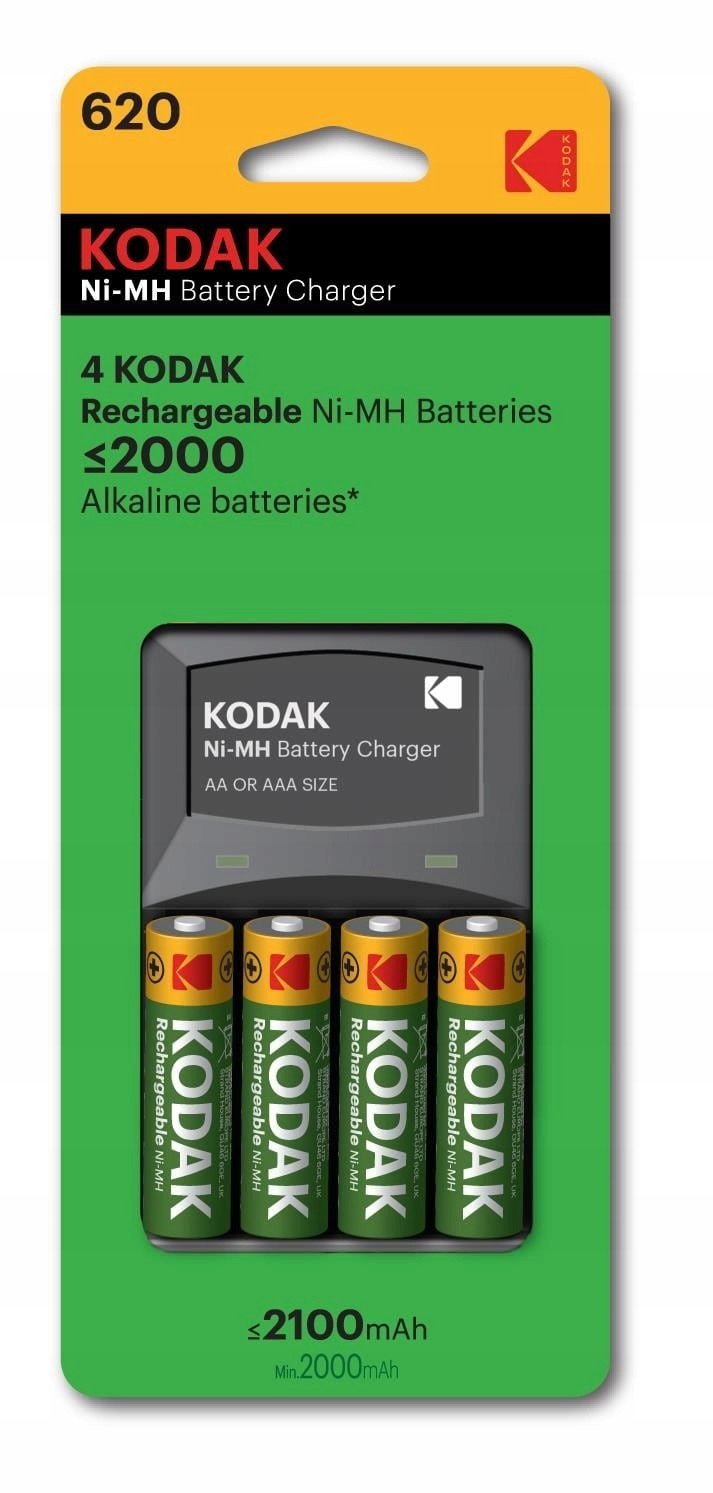 Kodak Nabíječka K620-E 4 Akumulátory 2100 Mah