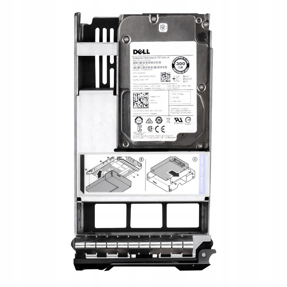 Dell 07FJW4 300GB 15K SAS-3 3.5'' ST300MP0005