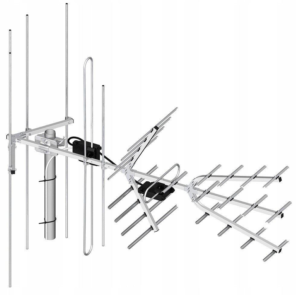 Anténní set 28/5-12/21-48 zesilovačem