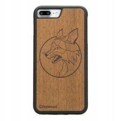 Dřevěné Pouzdro Pro Iphone 8/7 Plus Liška Merbau Case