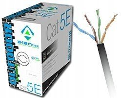 Síťový kabel A-lan drát, vnější suchý, 100%