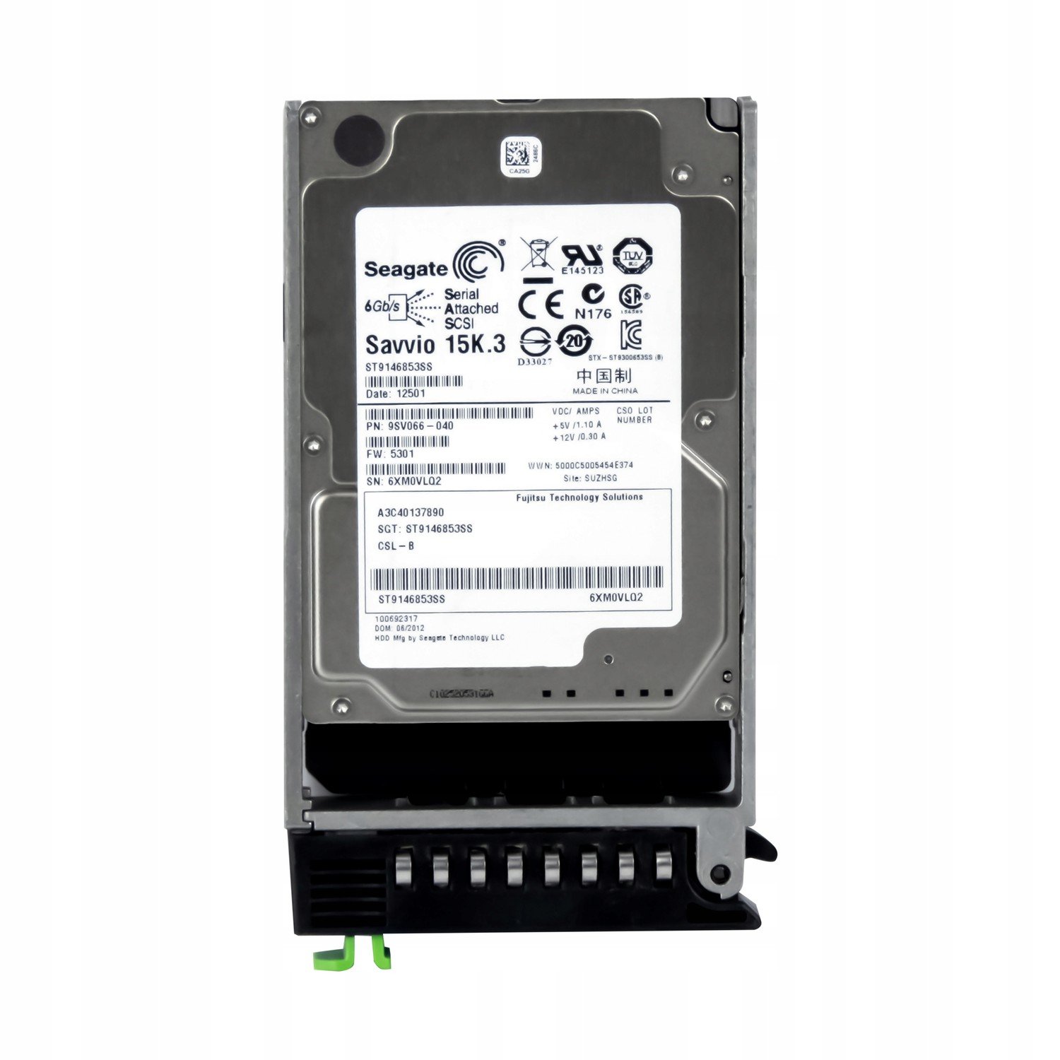 Fujitsu A3C40137890 146GB 15K SAS-2 ST9146853SS